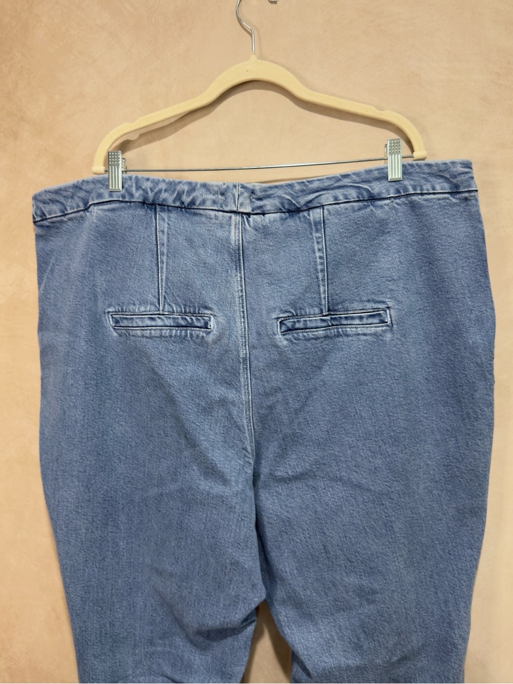 Good American Good Flare Trouser Jeans Plus Size 26 (26W) Indigo 551 NWT - Picture 9 of 16
